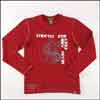 Red Color T-shirt with Full Sleeves - Click here to View more details about this Product